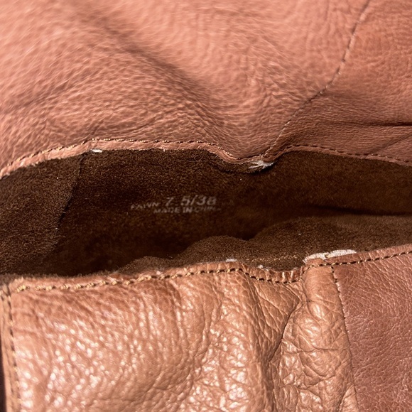 Chinese Laundry Women’s Over the Knee Brown W/ Zipper Size 7.5 - Picture 14 of 15